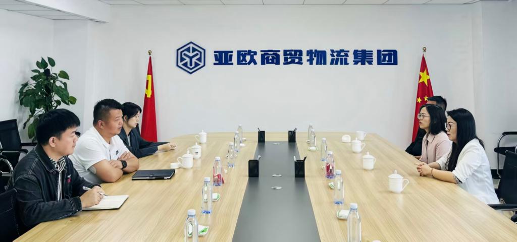 亚欧商贸物流集团“访企拓岗”
