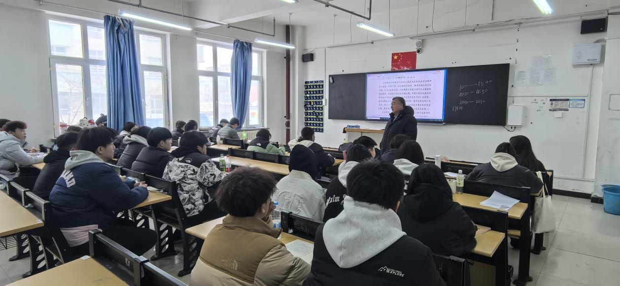 我校学生工作部组织学生开展2025年春季学期集中学习教育