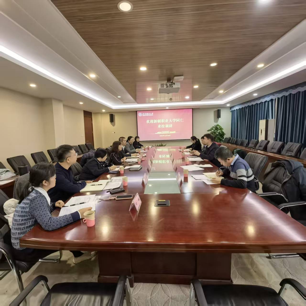 深化校际校企合作 赋能学校高质量发展——校领导带队赴内地有关高校和单位考察交流