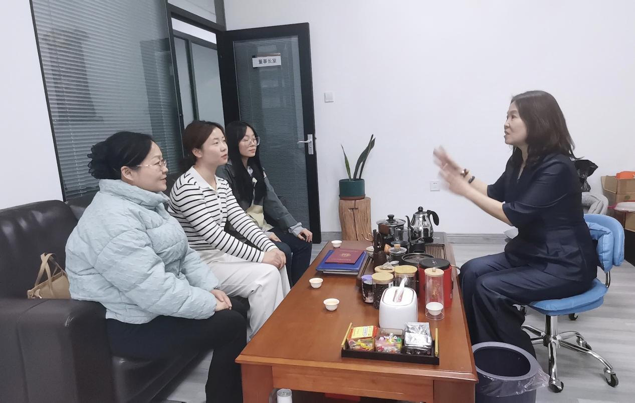 我校公共管理学院访企拓岗促就业系列报道——走进新广职业技能培训学校有限公司