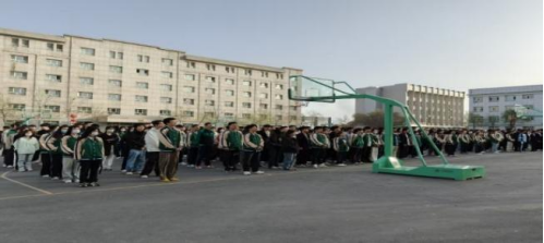 信息技术学院国家安全教育日 升国旗仪式圆满成功